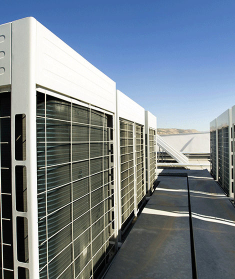 Installation and technical monitoring of industrial air conditioning systems